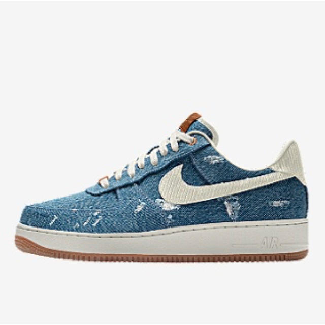 シュプリームNIKE LEVIS AIR FORTH1 25センチ