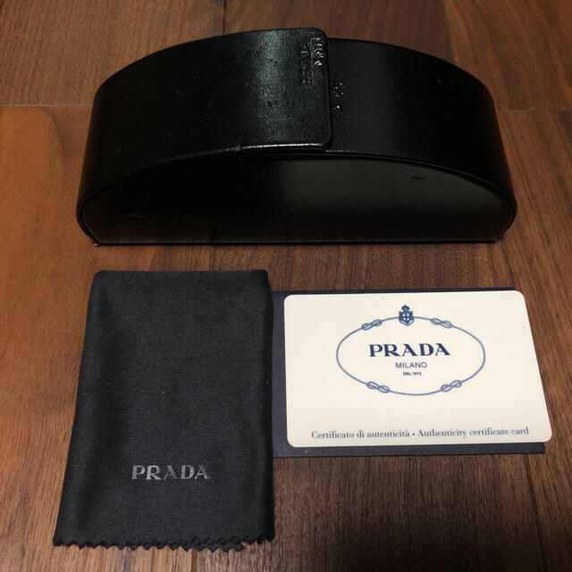 PRADA(プラダ)のプラダべっこう柄メガネ メンズのファッション小物(サングラス/メガネ)の商品写真