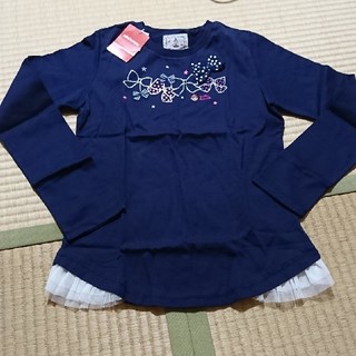 ミキハウス(mikihouse)の新品 150cm ミキハウス リーナちゃん 長袖Tシャツ(Tシャツ/カットソー)