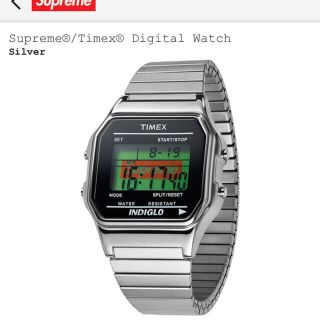 シュプリーム(Supreme)のSupreme timex digital watch 時計(腕時計(デジタル))