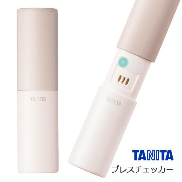 TANITA(タニタ)のタニタ ブレスチェッカー　アイボリー EB-100 TANITA ブレスチェック コスメ/美容のオーラルケア(口臭防止/エチケット用品)の商品写真