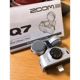 ズーム(Zoom)のZOOM iQ7(マイク)