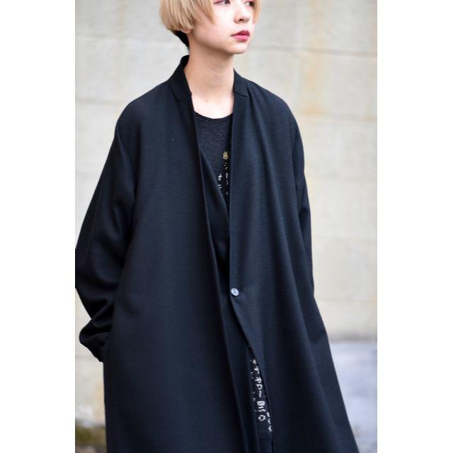 Yohji Yamamoto(ヨウジヤマモト)のka na ta (かなた) 2016 coat /size XM /black メンズのジャケット/アウター(トレンチコート)の商品写真