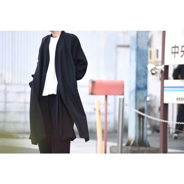 Yohji Yamamoto(ヨウジヤマモト)のka na ta (かなた) 2016 coat /size XM /black メンズのジャケット/アウター(トレンチコート)の商品写真