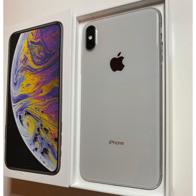 大人の上質 Apple - iPhone XS Max 256GB シルバー スマートフォン本体