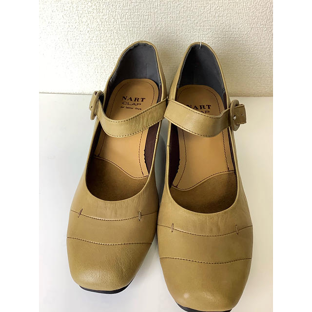 NART CLAP パンプス ベージュ 25cm 新品 日本製 レディースの靴/シューズ(ハイヒール/パンプス)の商品写真