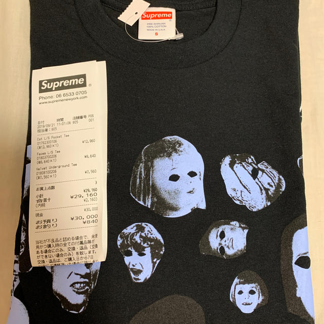 supreme Faces L/S Tee