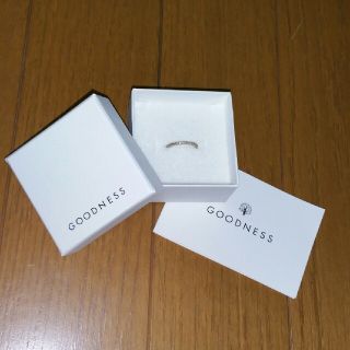 goodness★K10YGダイヤモンドピンキーリング★＃5(リング(指輪))