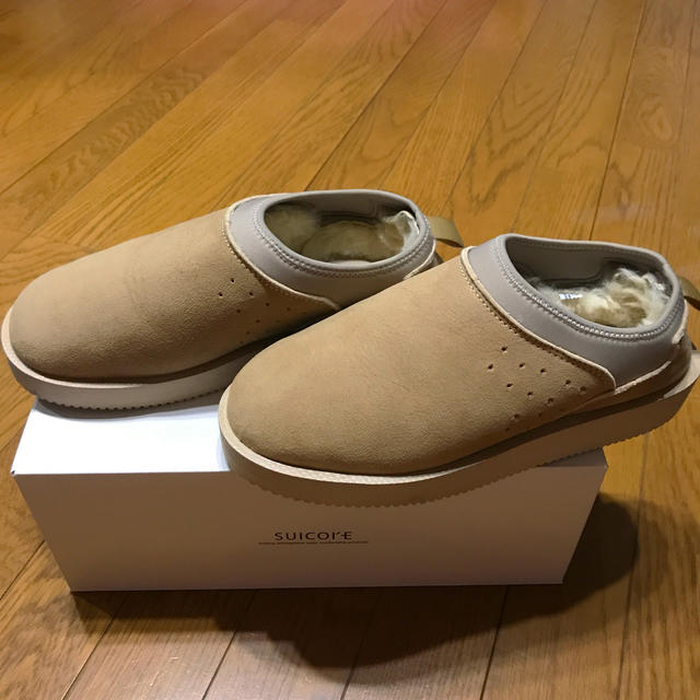 L'Appartement DEUXIEME CLASSE(アパルトモンドゥーズィエムクラス)の【SUICOKE】 ムートンスリッポン レディースの靴/シューズ(スリッポン/モカシン)の商品写真