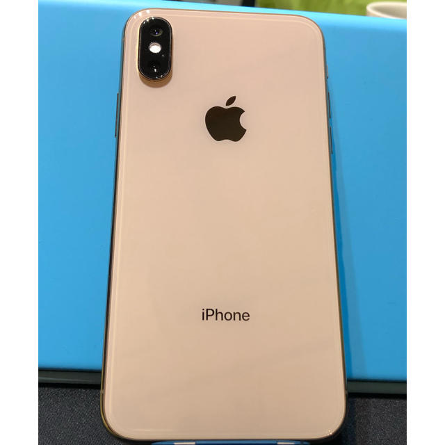 iPhone XS 64GB SIMフリー　美品スマートフォン/携帯電話