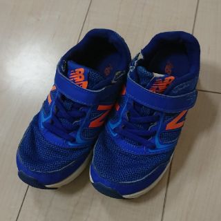 ニューバランス(New Balance)のニューバランス 455 17.5 ブルー 青 男の子(スニーカー)