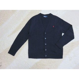 ポロラルフローレン(POLO RALPH LAUREN)の最終80％オフ！美品☆POLO Ralph Lauren紺Vネックカーディガン♪(カーディガン)