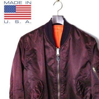 アルファインダストリーズ(ALPHA INDUSTRIES)の【90's MADE IN USA】CORINTH MFG. CO. MA-1(フライトジャケット)