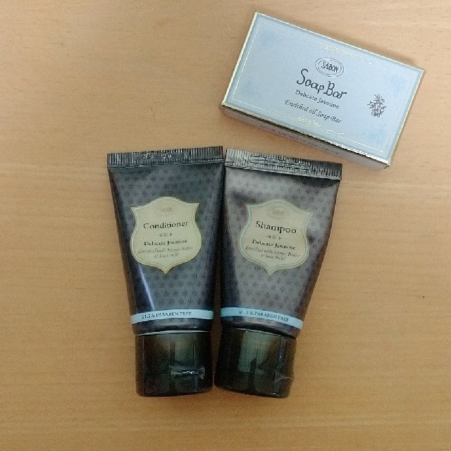 SABON(サボン)のサボン　ミニシャンプー＆トリートメント＆ソープ コスメ/美容のキット/セット(サンプル/トライアルキット)の商品写真