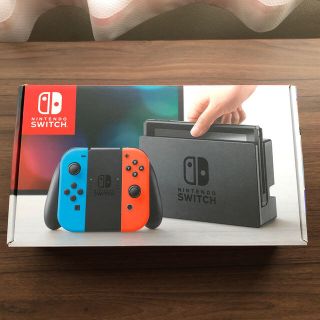 ニンテンドースイッチ(Nintendo Switch)のNintendo Switch Joy-Con(L) ネオンブルー/(R) ネオ(家庭用ゲーム機本体)