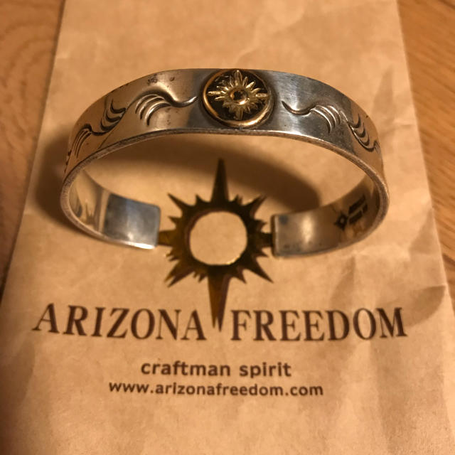 ARIZONA FREEDOM - アリゾナフリーダム 12ミリ 18K 太陽神 唐草