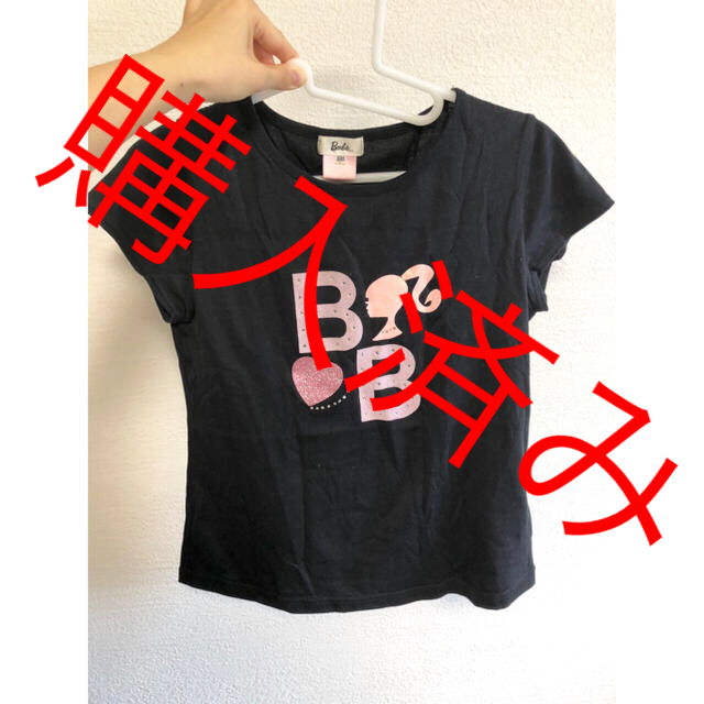 Barbie(バービー)の子供服 Barbie Tシャツ💗 キッズ/ベビー/マタニティのキッズ服女の子用(90cm~)(Tシャツ/カットソー)の商品写真