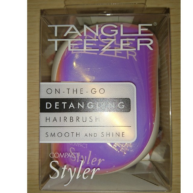 【TANGLE TEEZER】タングルティーザー COMPACT Styler  コスメ/美容のヘアケア/スタイリング(ヘアブラシ/クシ)の商品写真