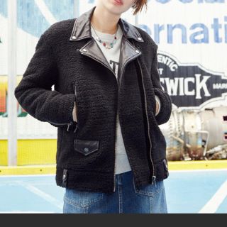 HYSTERIC GLAMOUR(ライダースジャケット ・ ブラック/黒色系 HYSTERIC GLAMOUR(ライダースジャケット ・ ブラック/黒色系