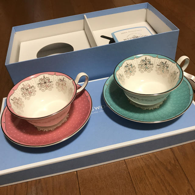 WEDGWOOD ティーカップ プシュケ ローズ