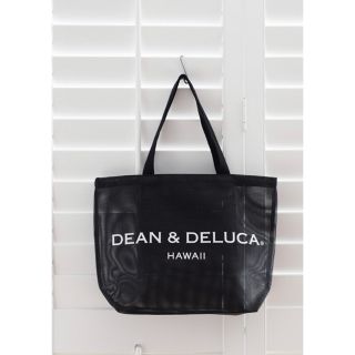 ディーンアンドデルーカ(DEAN & DELUCA)のDEAN&DELUCA トートバッグ ハワイ限定 新品 メッシュ ブラック(トートバッグ)