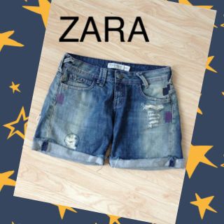 ザラ(ZARA)のZARAデニム(ショートパンツ)