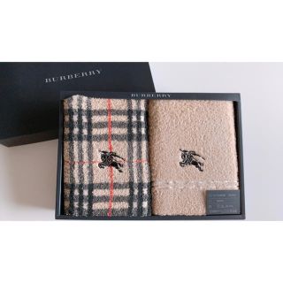 バーバリー(BURBERRY)の【新品未使用】バーバリーフェイスタオルセット(タオル/バス用品)