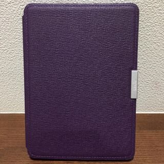 【ゆう様専用】キンドル  レザーカバー 純正品 ロイヤルパープル(モバイルケース/カバー)
