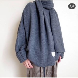 アンユーズド(UNUSED)のryo様専用　7G ALPACA WOOL CARDIGAN RIB STITC(ニット/セーター)