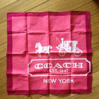 コーチ(COACH)のハンカチ(ハンカチ)