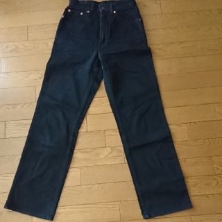 リーバイス(Levi's)のリーバイス 28インチ 黒 股下70cm(デニム/ジーンズ)