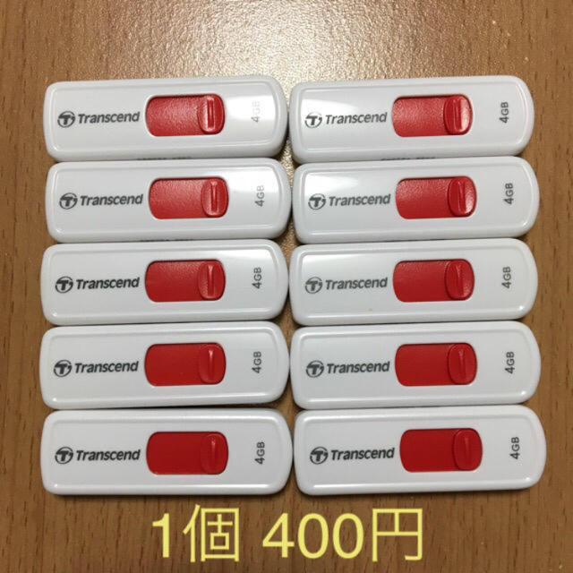 Transcend(トランセンド)のトランセンド USBメモリ 4GB スマホ/家電/カメラのPC/タブレット(PC周辺機器)の商品写真