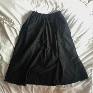 グレイル(GRL)のブラック　スカート  即購入◯(ひざ丈スカート)