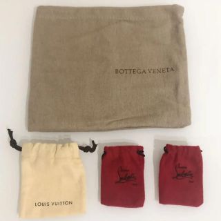 ルイヴィトン(LOUIS VUITTON)の【美品】保存袋  ショップ袋 4点セット(ショップ袋)