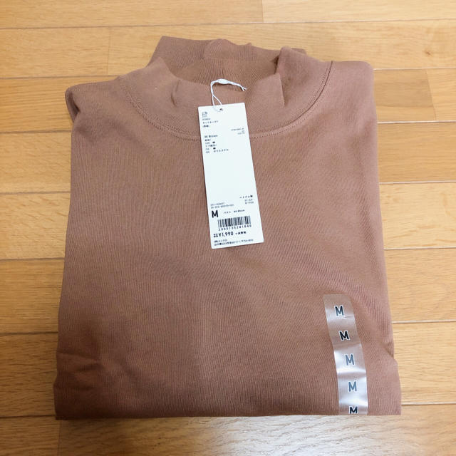 UNIQLO(ユニクロ)のUNIQLO / モックネックT レディースのトップス(Tシャツ(長袖/七分))の商品写真