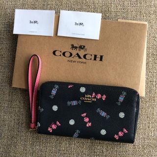 コーチ(COACH)の ui様専用【新品】COACH  キャンディ柄 長財布 Phone Wallet(財布)