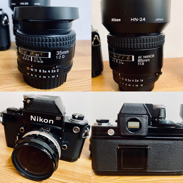 ニコン Nikon F2 Photomic + レンズ3本 送料込み