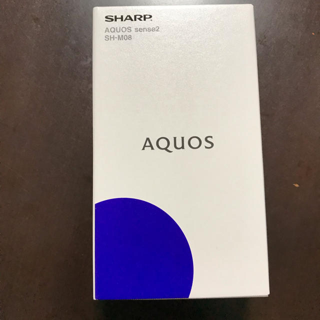 SHARP AQUOS sense2 SH-M08 ホワイトシルバー