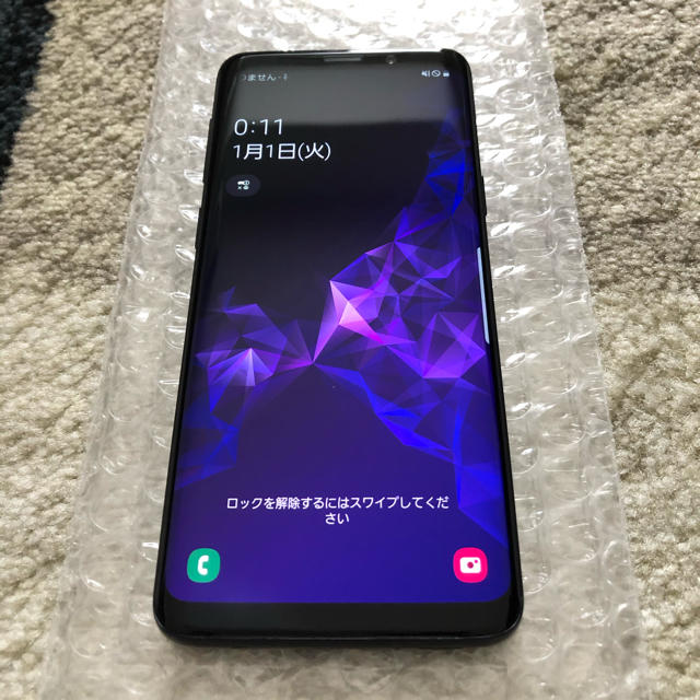 SIMロック解除済docomo Galaxy S9/おまけ付きスマートフォン本体