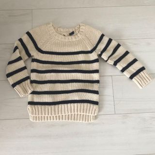 ベビーギャップ(babyGAP)のBaby GAP  ボーダーセーター  100センチ(ニット)