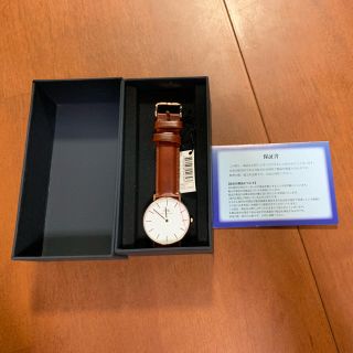 ダニエルウェリントン(Daniel Wellington)の【36㎜】ダニエル ウェリントン腕時計 DW00100507《3年保証付》(腕時計)