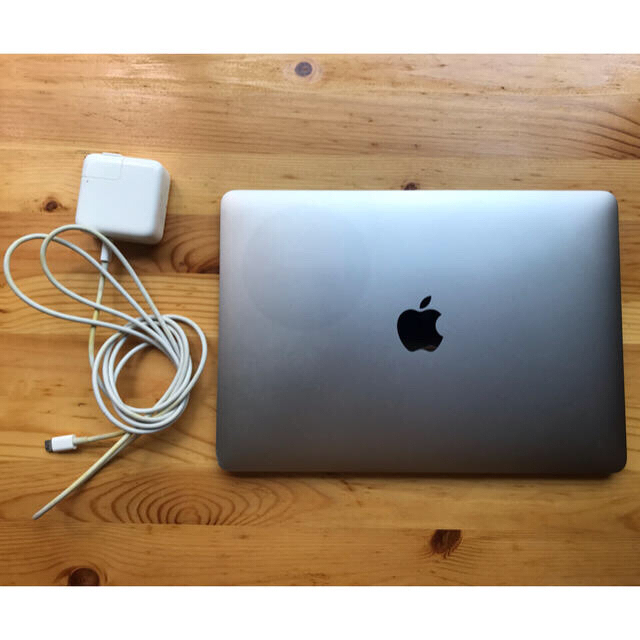 Apple MacBook 本体 12inch完動品 スペースグレイ E2015