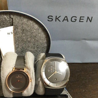 スカーゲン(SKAGEN)の新品未使用保護フィルム付きSKAGEN (腕時計)