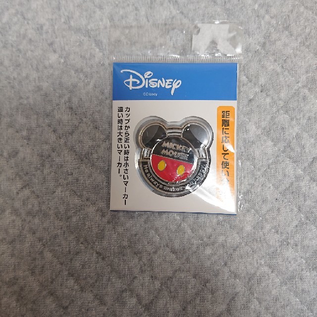 Disney(ディズニー)のゴルフマーカー ミッキーマウス スポーツ/アウトドアのゴルフ(その他)の商品写真