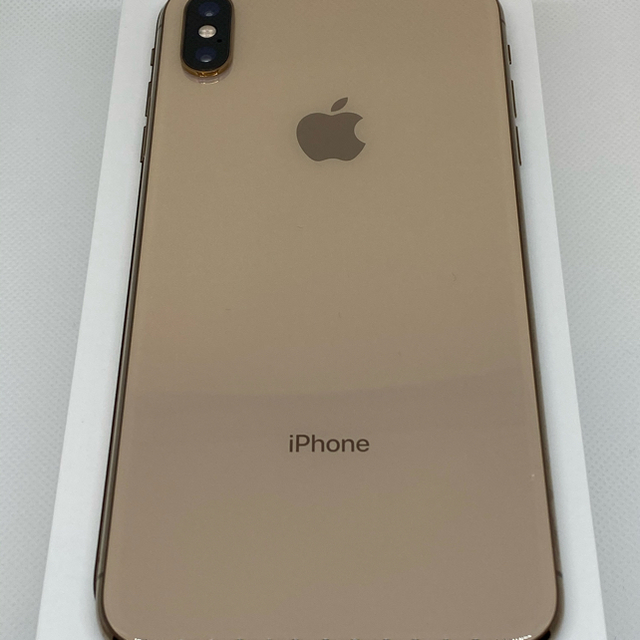 Apple(アップル)の大幅値下げ iPhone XS Max SIMフリー 256GB ゴールド 美品 スマホ/家電/カメラのスマートフォン/携帯電話(スマートフォン本体)の商品写真