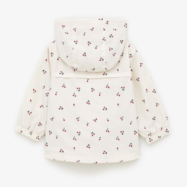 ZARA KIDS(ザラキッズ)のzara バックパック付きレインコート 104 キッズ/ベビー/マタニティのキッズ服女の子用(90cm~)(ジャケット/上着)の商品写真