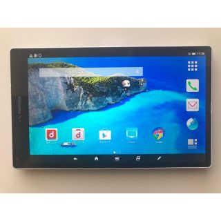 アクオス(AQUOS)の【値下→箱付属品つき】AQUOS PAD SH-06F DoCoMo タブレット(タブレット)