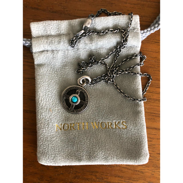 BEAMS(ビームス)の美品 ノースワークス  NORTH WORKS シルバー ネックレス メンズのアクセサリー(ネックレス)の商品写真