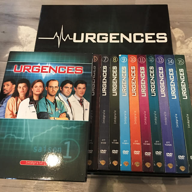 ER 緊急救命室 フランス版DVDセット URGENCES