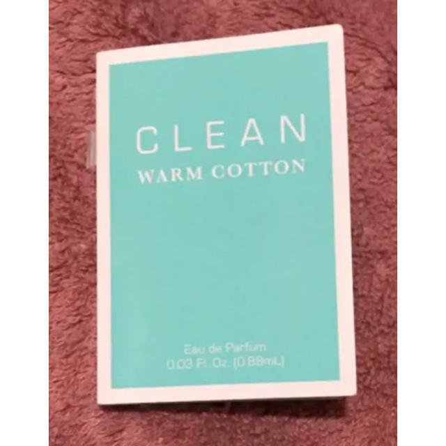 CLEAN(クリーン)の❤️新品未使用❤️クリーンウォームコットン  サンプル コスメ/美容の香水(ユニセックス)の商品写真